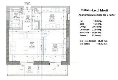 Apartament 2 camere,finalizat,centrala proprie,mutare rapida,TVA 21% inclus! - 21