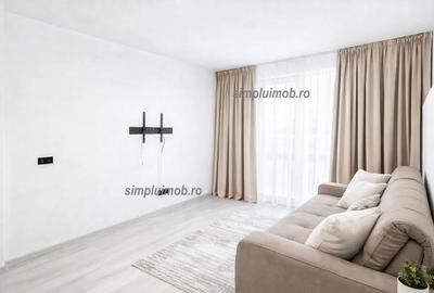 Apartament cu 2 camere decomandat, mobilat în Lacul Tei