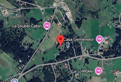 Teren 744 mp + Proiect cabana  Marisel - 1