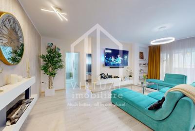 Apartament cu 3 camere, 71mp utili+balcon 12mp, loc de parcare - 6