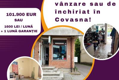 Spațiu comercial de vânzare sau de închiriat în Covasna! - 1
