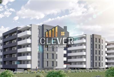 Apartament cu 2 camere, semidecomandat, 51.37 mp, cu centrala termica, si aproape de metrou