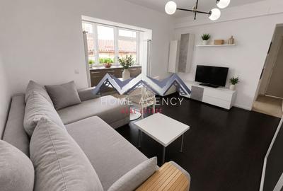 Apartament cu 2 camere semidecomandat, mobilat în Central