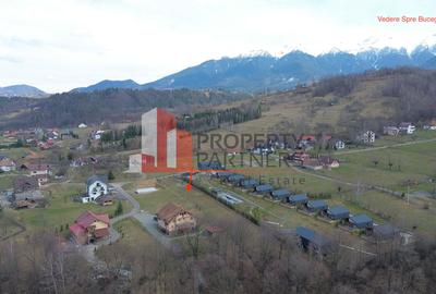 Teren intravilan 2.256 mp Bran – Podul Șimonului  |  Ideal cabane | Vedere Munte - 6