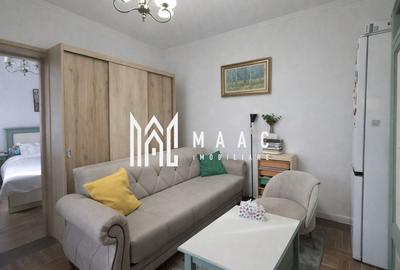 Apartament cu 2 camere nedecomandat, mobilat în Piața Cluj