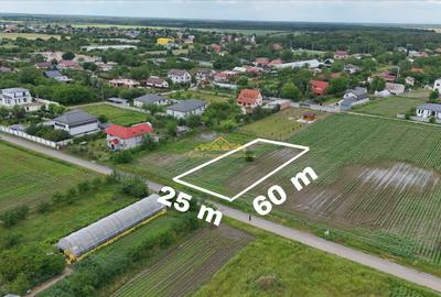 Teren Construcții intravilan de 1500 mp, în Căciulați