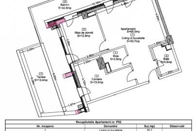 Apartament 3 camere 65 mp utili + Terase 22mp, 2 bai, bloc WINGS - 8
