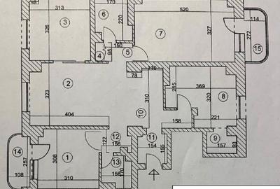 Apartament cu 4 camere decomandat în Tineretului