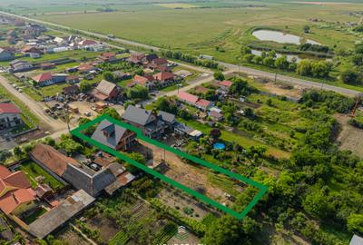 Casă la roșu de vînzare la intrare în Beregsău-Mare. - 17