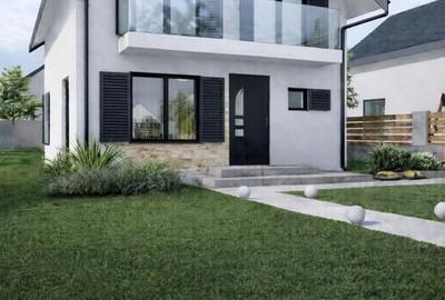 Casă individuală cu 4 camere în Sângeorgiu de Mureș