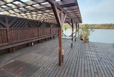 Vila lac snagov in cea mai buna portiune a lacului, ponton, garaj barca, piscina - 37