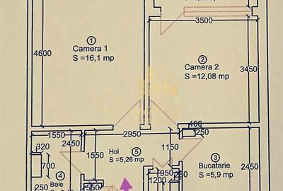 Apartament 2 camere, DECOMANDAT, RENOVAT COMPLET- Zona Dambovita - 12
