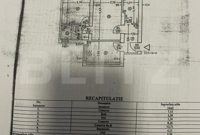 Apartament de 3 camere, 39 mp, zona Podu Ros - 9