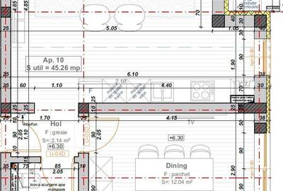 Apartament cu 2 camere decomandat în Giroc