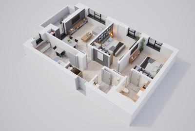 3 camere | Complex nou | Parc propriu | Parcare & boxă disponibile - 12