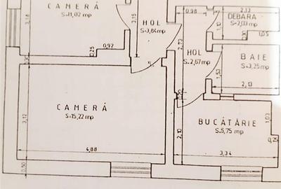 Schimb apartament  de 2 camere in Copou + diferenta cu casa in Copou - 3