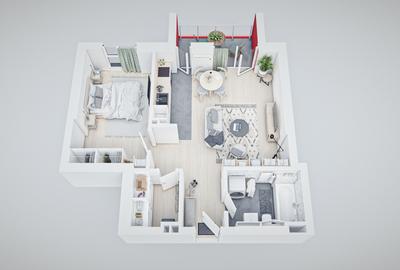 Apartament 2 camere, Vivalia Grand, predare imediata - 15
