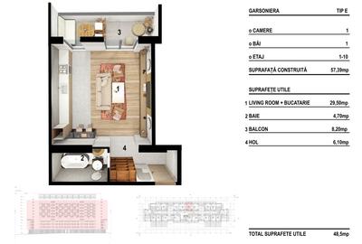 Garsonieră în Vitan