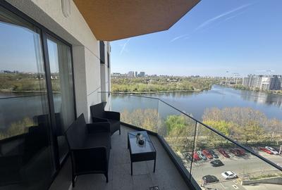 Chirie 2 Camere GranVia Lake View - Terasă cu vedere la Lac - 16