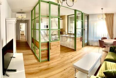 Apartament cu 3 camere semidecomandat, mobilat în Aviației