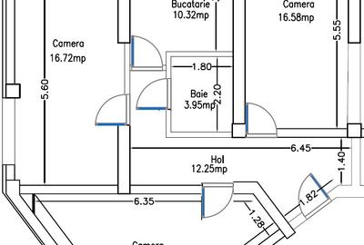 Spatiu transformat, langa metrou Pacii, Militari, Iuliu Maniu, comision 0%