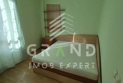 Apartament cu 2 camere semidecomandat, mobilat în Mănăștur