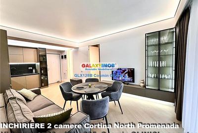 Inchiriere apartament 2 camere Cortina North Pipera -parcare inclusa