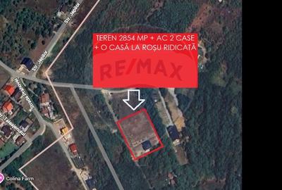 Teren Construcții intravilan de 2854 mp, în Păulești