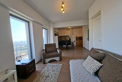 Apartament cu 2 camere semidecomandat, mobilat în Mărăști