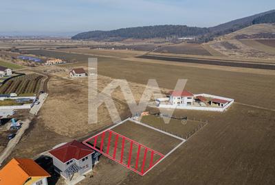 Teren intravilan 585mp Sânpetru, panoramă Lempes si padure, Comision 0% - 6