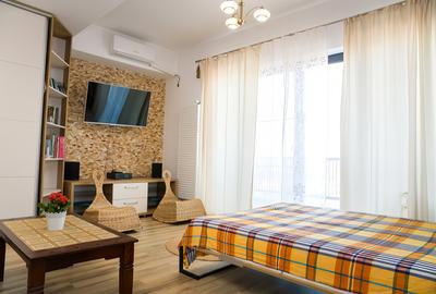Studio Ultrafinisat| Terasă cu vedere Panoramică, Parcare și Boxă - 15