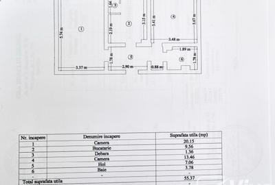Renovat Complet! Biserica Catolică, Nicolina – 2 Camere, 56Mp, bloc 1986 - 9