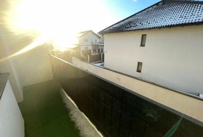 Apartament mobilat si utilat cu 2 cam- etaj 1, balcon si loc de parcare - 1