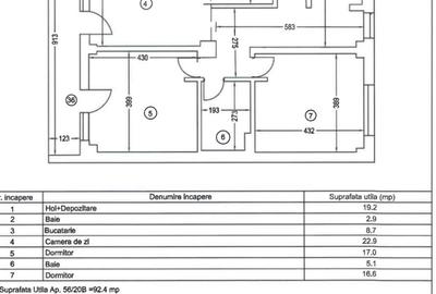 Dacia Tomis III 3 camere  bloc nou incalzire pardoseala parcare subterana - 2