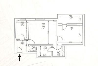 Apartament 2 camere Podu Ros - Palas - 1