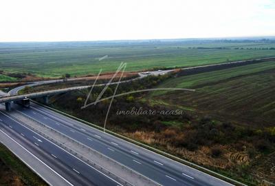 Teren intravilan curti-constructii, industrial, Autostrada A1 - km 62 - 23