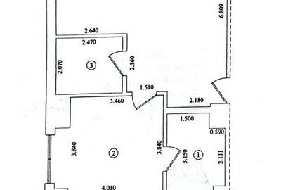 Apartament cu 2 camere, 90 mp, etaj 3, bloc NOU,  zona GARA; - 10