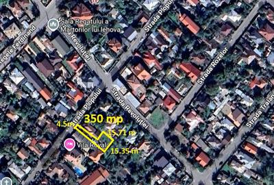 Urziceni str.Plopului 350 mp deschidere 4.5 m - 1