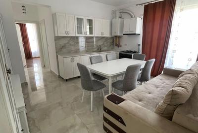 Apartament cu 3 camere semidecomandat, mobilat în Giroc