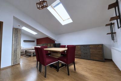 PENTHOUSE MANSARDAT, TERASĂ VEDERE PANORAMICĂ, 122 MP, LOC PARCARE, SECTOR 4 - 2