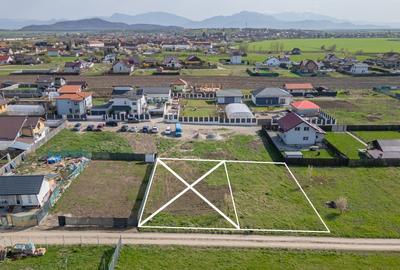 Parcelă pentru Locuință pe strada Uranus, Bod – Teren cu PUZ Aprobat - 1