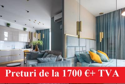 Apartament cu 2 camere semidecomandat în Aeroport