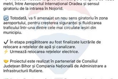 Teren 7,868mp, Aeroportul Oradea / DN E71/viitorul sens giratoriu - 3