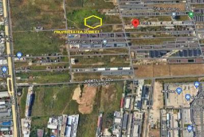 Teren intravilan,Comuna Chiajna , Judetul Ilfov - 1