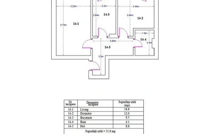 Apartament 2 Camere Decomandat mutare rapida metrou Nicolae Teclu - 9