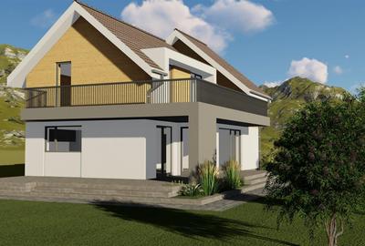 Teren intravilan cu proiect , autorizatie de constructie si fundatie in zona spi - 1