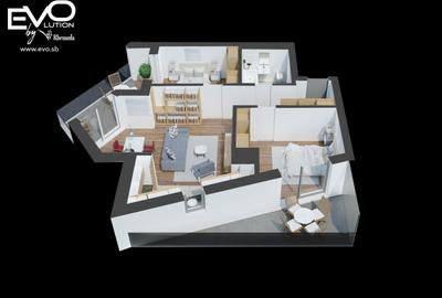 APARTAMENT 3 CAMERE | LIVING 32 MP | SHOPPING CITY SIBIU | Evolution Apartments - 10