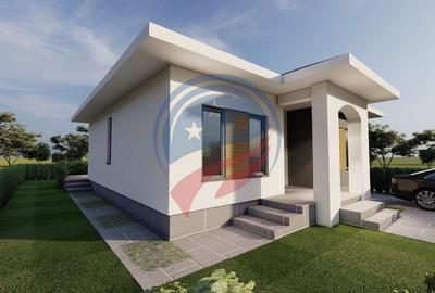 Casă individuală cu 4 camere în Malu Mare