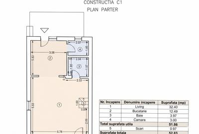 Casa 4 camere 120mp | 0 comision | Tunari DM | 300mp teren - 7