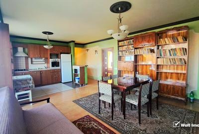 Apartament cu 3 camere semidecomandat, mobilat în Borhanci